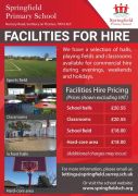 Springfield Facilities for Hire_A5 Editable Flyer